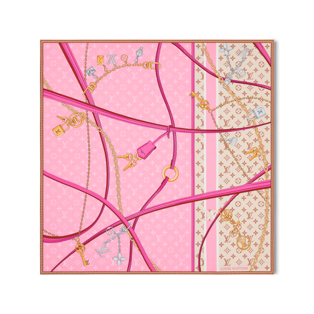 Strap And Trunk Square 70 S00 - Women - Accessories | LOUIS VUITTON ® Strap And Trunk Square 70 S00 - Women - Accessories | LOUIS VUITTON ®